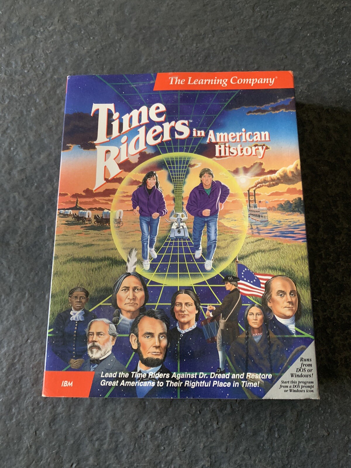 Time Riders in American History Learning Company IBM PC Game | eBay