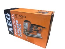 AEG 450 W Stichsäge PST 500 X, Hublänge 15 mm, inkl. Sägeblatt,