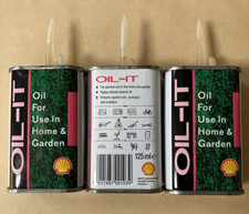 3 X 3 In 1 Oil Multi-Purpose OIL-IT  Prevents Rust Lubricates Cleans  125ml X3