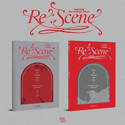 RESCENE [RE:SCENE] 1st Single Album VER.1 CD+Foto Buch+2 Karte+Blotter Paper