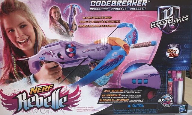 nerf rebelle codebreaker crossbow blaster