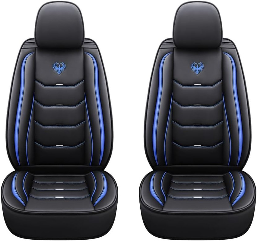 2 Coprisedili Auto Universali Sportivi Ecopelle Superiore | Car Passion