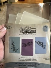 Tim Holtz Dies, Bigz, Magnetic, Movers, Embossing Folders - French Connection