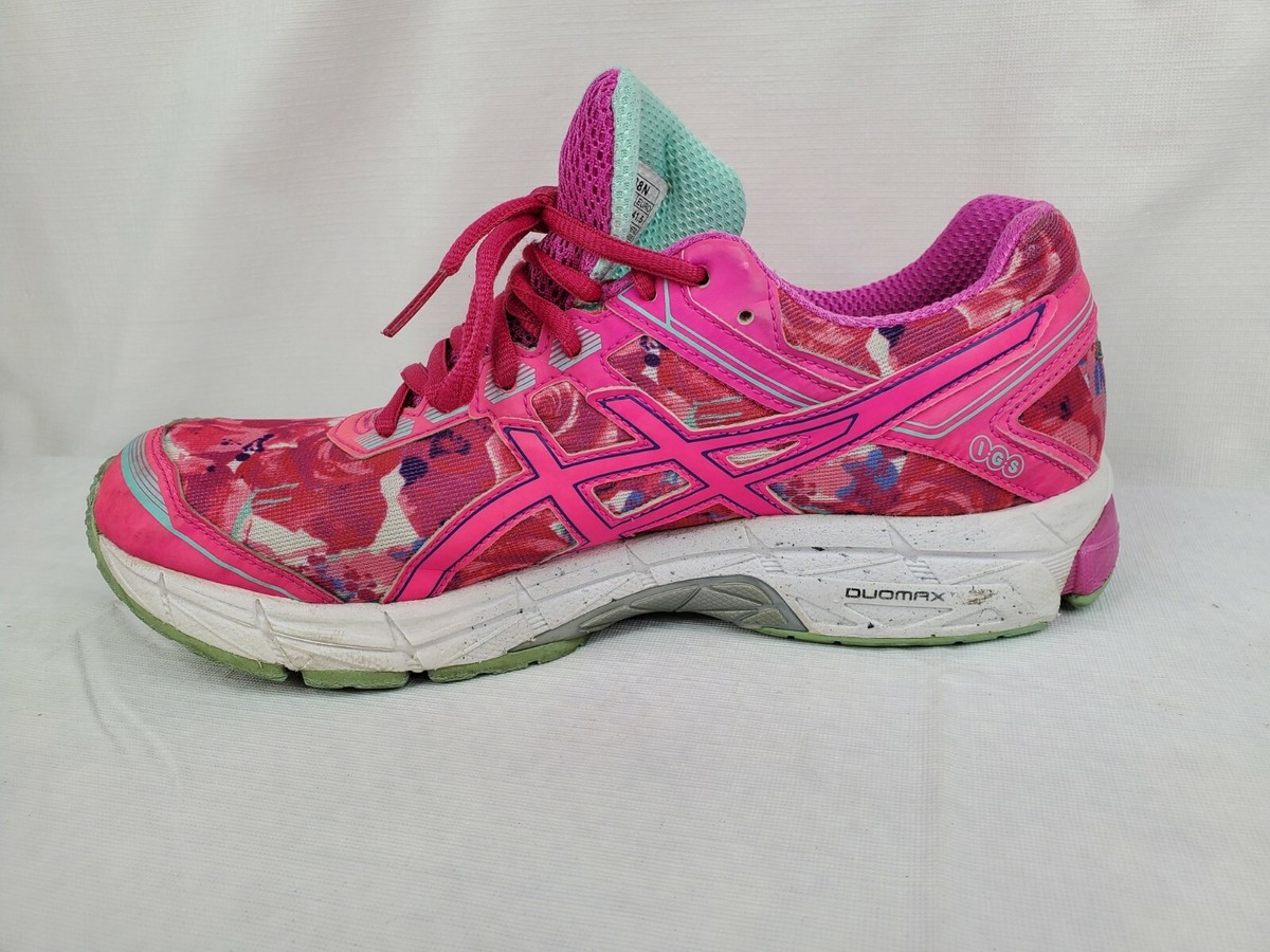 Asics Pink Floral GT 1000 Christina Applegate Running Shoes