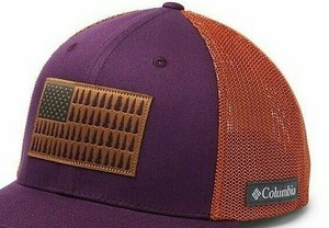 columbia men's mesh tree flag ball cap