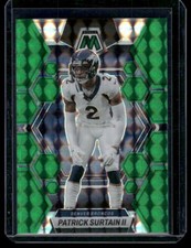 2023 Panini Mosaic #69 Patrick Surtain II Green Mosaic
