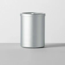 MADE BY DESIGN SOLID TOOTHBRUSH HOLDER, ALUMINUM *NEW