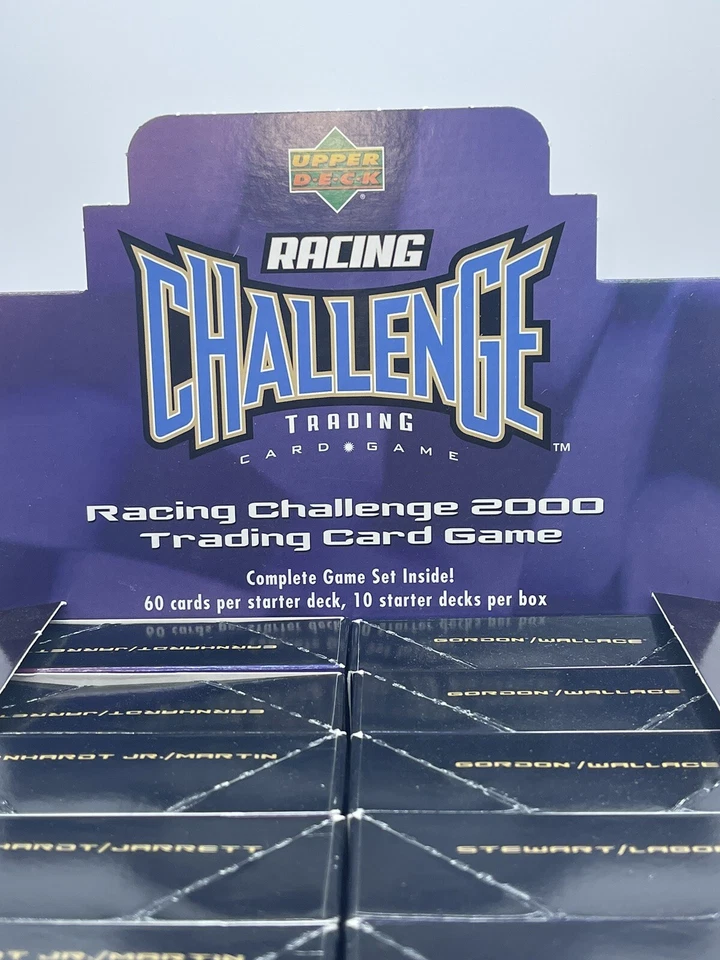 Retail Box Of 10 Upper Deck Racing Challenge Trading Card Starter Packs 2000 - Image 2 of 4