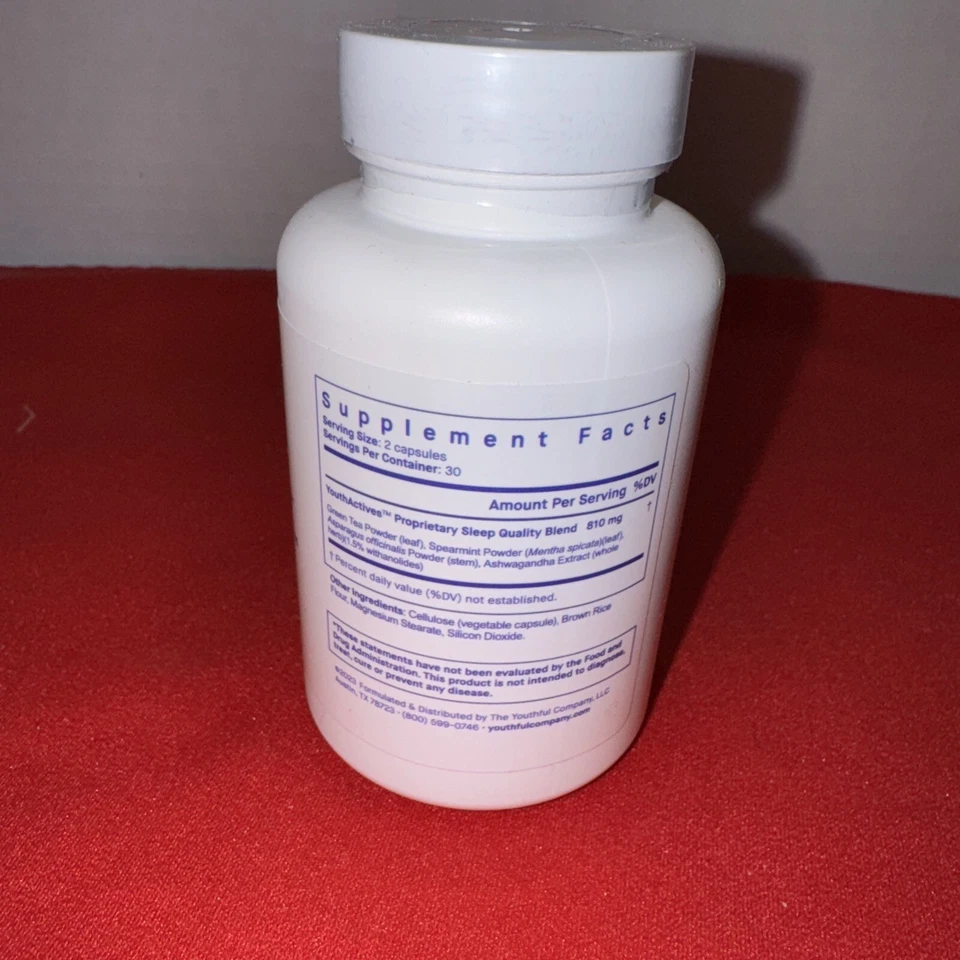 VitalityNows Youthful Sleep Is In!!!! 60 Capsules Of Sweet Sweet Sleepy Time - Image 2 of 2