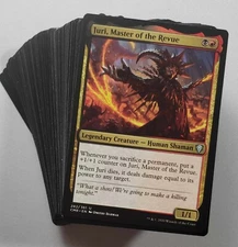 MTG Commander Juri master of the Revue 100 Card EDH Sacrifice Deck with Rares