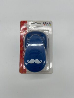 Artemio Stanzer Mustache (Schnurrbart) VIHCP719 Kunststoff, Blau, 14 x 9 x 23 cm