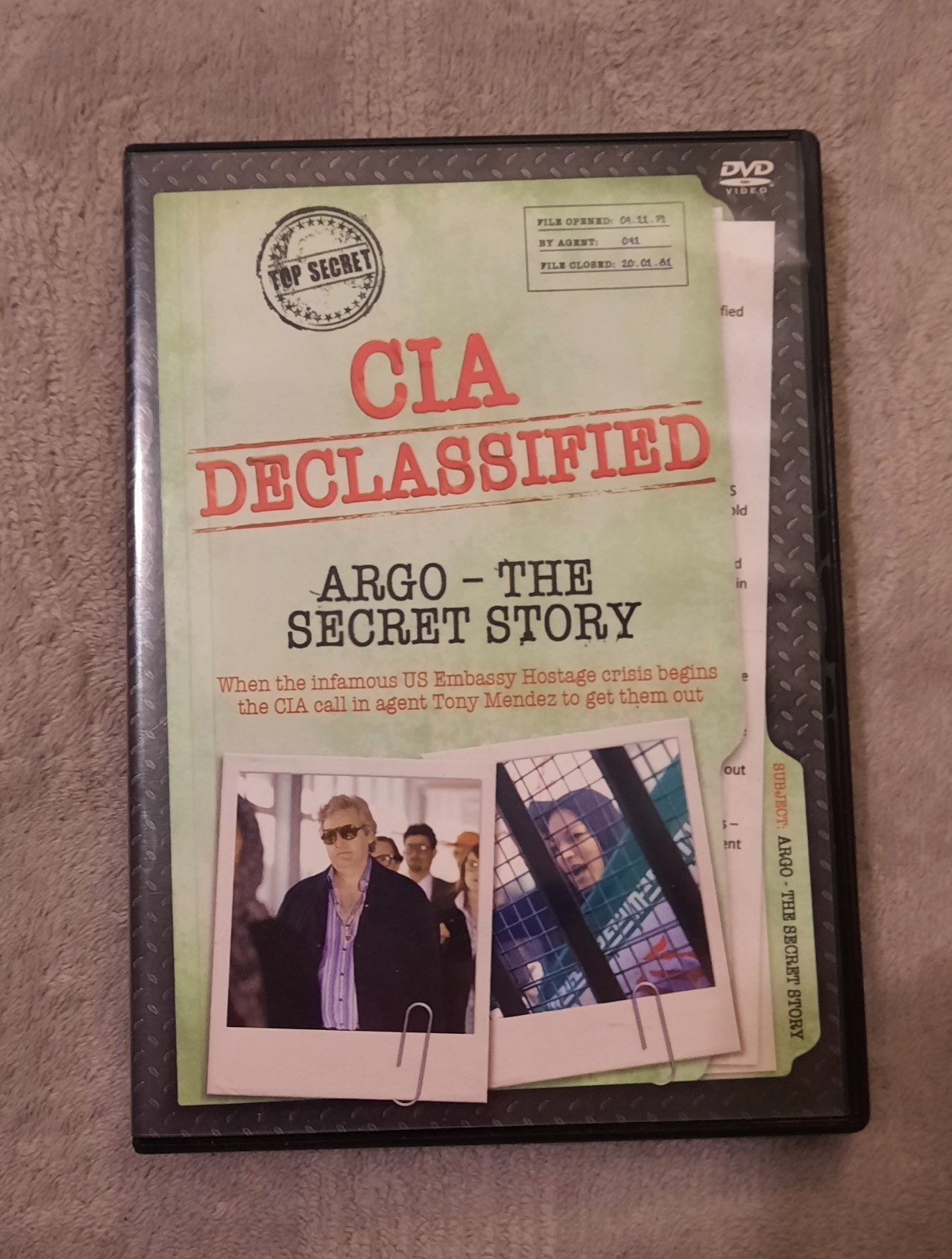 CIA Declassified : Argo - The Secret Story (Documentary DVD, 2014