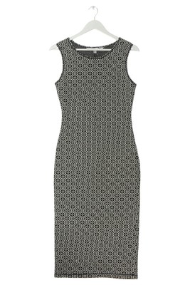 MAX STUDIO Bleistiftkleid Damen Kleid Gr. DE 38 schwarz-weiß Casual-Look