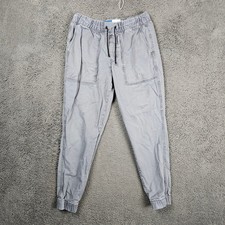Old Navy Mens Modern Jogger Built-In Flex Gray Elastic Waist Pants Size Medium