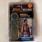 1985 Vintage Star Wars POTF LANDO GENERAL CardBack W/Attached Bubble,Inner Tray