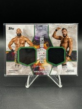 Johnny Gargano Tommaso Ciampa 2025 Topps Exalted WWE TagTeam Relic Green /50 GU