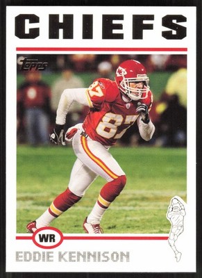 Eddie Kennison, 2004 Topps, #229, Kansas City Chiefs,
