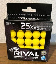 Nerf Rival Precision Battling Bullet Balls 25X High Impact Rounds Refill NEW