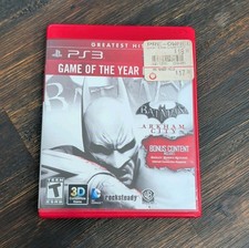 Batman Arkham City Game Of The Year PlayStation 3 VG