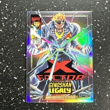 2024 Marvel Masterpieces 92 Platinum Variant Covers Rainbow 35 Havok