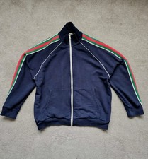 Gucci Uniforme Dipendente (Back of House) Giacca da Pista Blu Navy - Large (L)