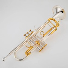 High Grade Trumpet Bb Sliver Brass Plated Professional Brass Instruments W/Case