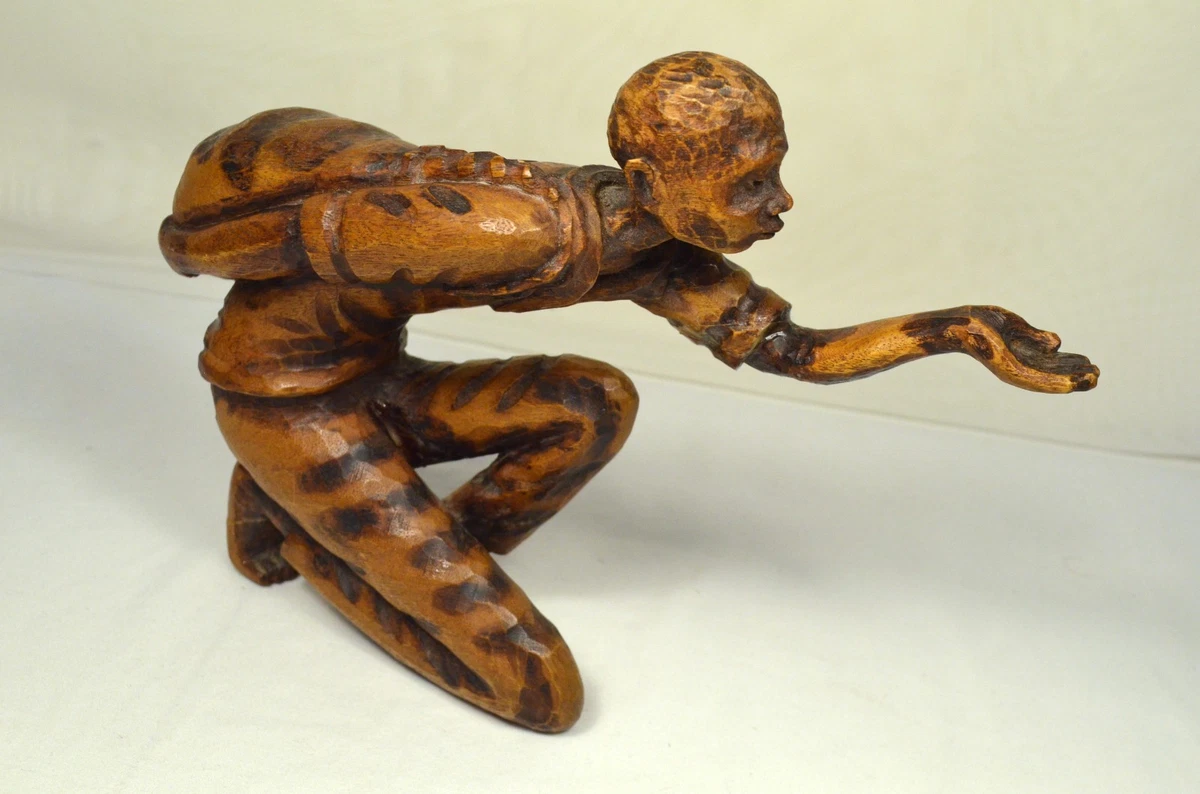 Wooden Men Original Art Sculptures for sale | eBay