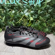 Adidas Predator League FG/MG Men's Soccer Cleats Black Shoe ID1328 Size 13