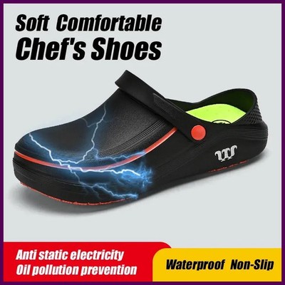 Sandalias de moda para hombre, zuecos de jardín al aire libre, impermeables, ant