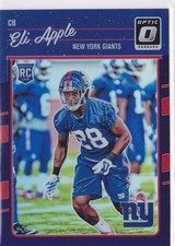 2016 Eli Apple Donruss Optic Purple    RC     #133 (A5631) $6 MAX SHIP