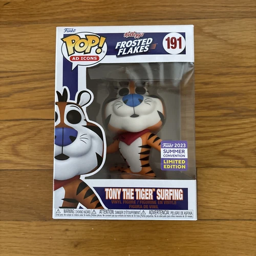Funko Pop!: Kellogg's - Tony the Tiger Surfing 2023 Summer convention Exclusive