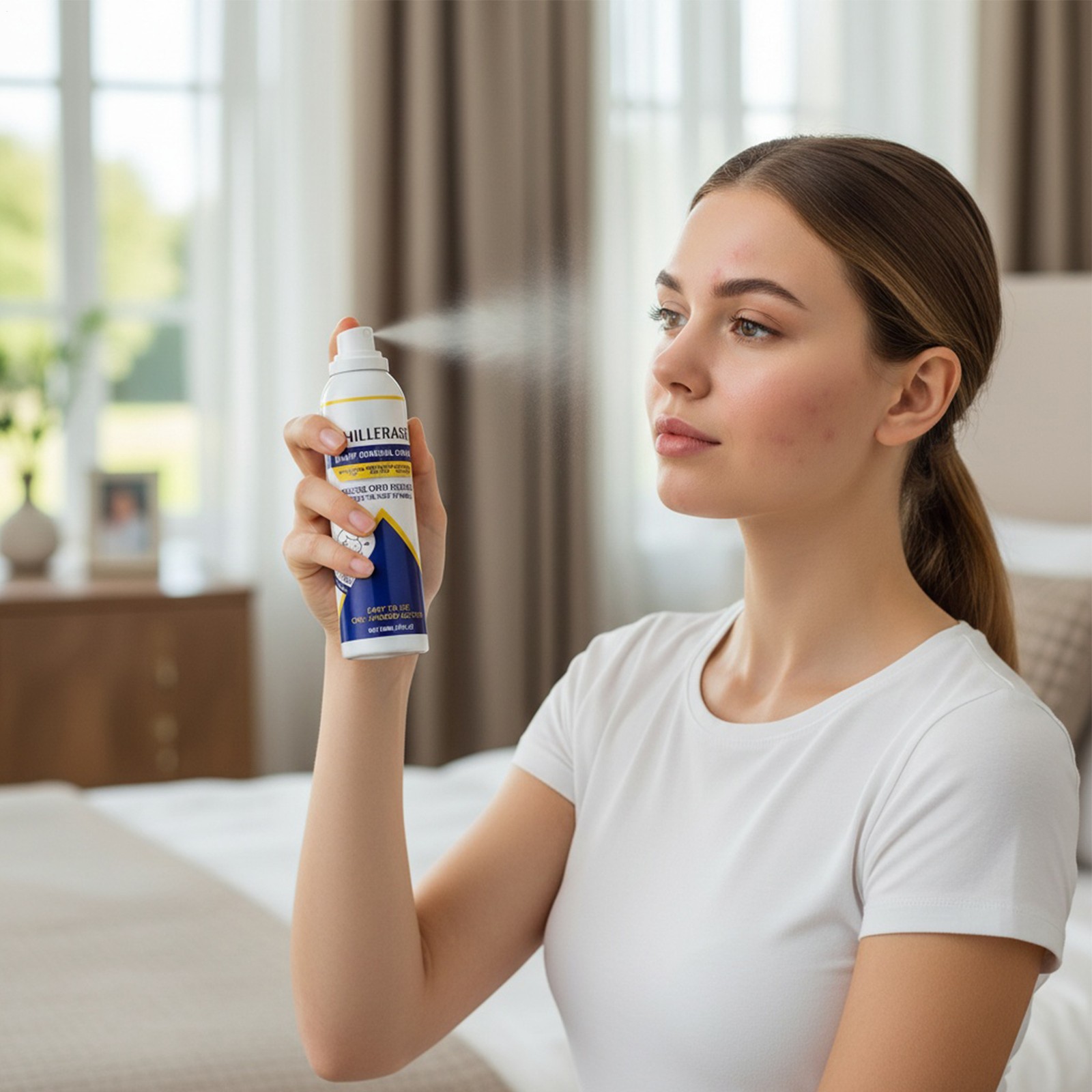 Timilk Chill Erase Bump Renewal Spray Soothing And Cooling Formula Absorbs Quick