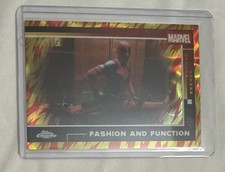 2025 Topps Chrome Deadpool Fashion And Function Human Torch /39 Deadpool Splits