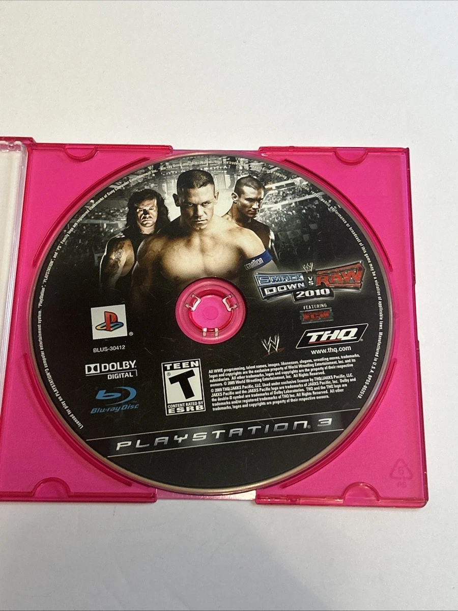 jeux playstation 3 Smack Down VS Raw 2008