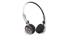 MONDO Freestyle On-Ear Bluetooth Headphones, Transparent