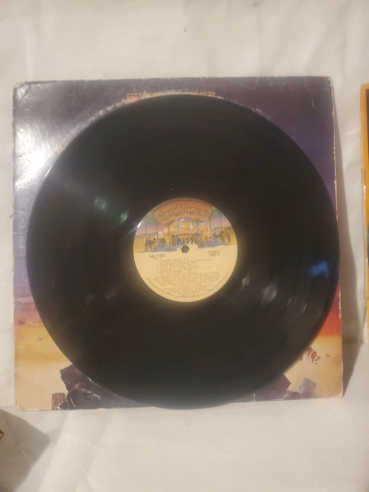 KISS Destroyer + Rock And Roll Over Vinyl Lot (1976 Casablanca) Original Sleeves Foto 3 de 4