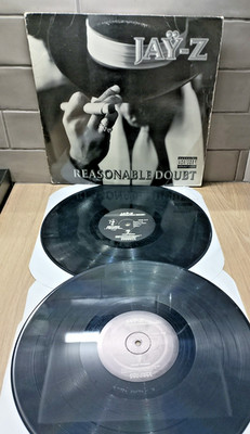 Vinyl 2 X LP Jaÿ-Z   Reasonable Doubt VG/VG 1996 1st US pressing hip hop classic