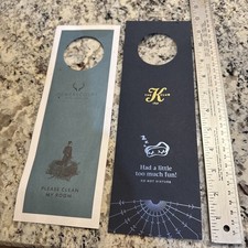 Hotel luxury From Ireland Do Not Disturb Sign Door Hangers