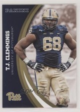 2016 Panini Pitt Panthers TJ Clemmings #21 1m8