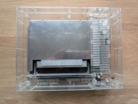 NES Custom Konsole "Ghost" | Transparent Case | 8BitDo Wireless | HDMI | Soccer