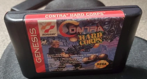 Contra Hard Corps Sega Genesis OEM Cartridge