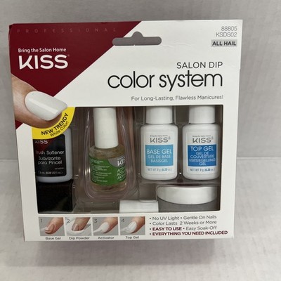 KISS Salon Dip Color System: Long-Lasting Flawless Manicure - Liaison NEW