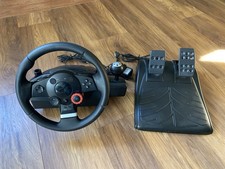 Logitech Driving Force Steering Wheel and Pedals Compatible with PS3