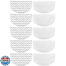 Extolife 10 Pack Steam Mop Replacement Pads for Bissell Powerfresh Steam Mop 