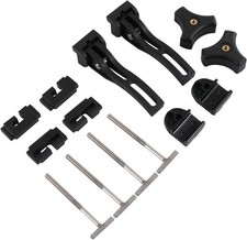 DICMIC Truck Bed Tonneau Cover Clamp Kit Rear 2 Piece Set