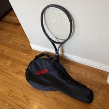 Racchetta da tennis Yamaha Secret-06 L4 4 1/4 con custodia per trasporto zip con cinturino