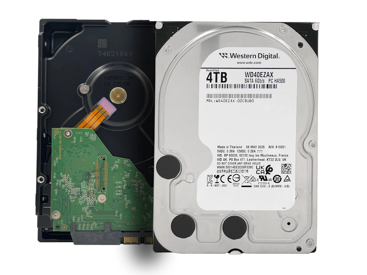SATA harde schijf - 2TB - SATA Harde Schijf, Merk: Western digital Red