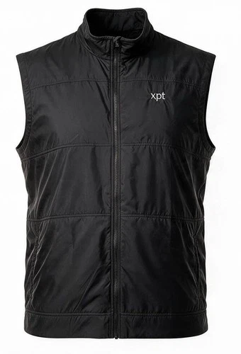 Cutter & Buck Stealth Eco Hybrid Quilted Full Zip Vest Blk/Gray xpt logo 4XLT image 14