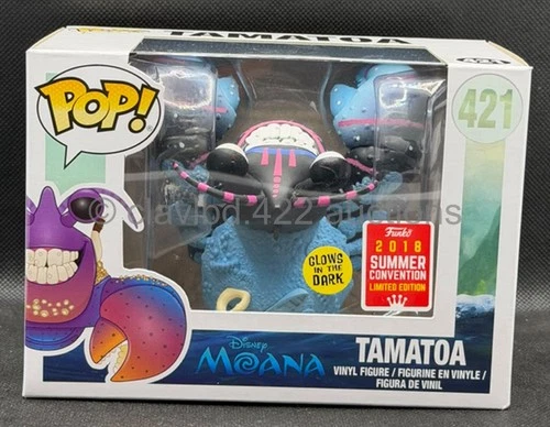 Funko POP!  Moana: Neon Tamatoa GITD - 2018 Summer Con SDCC 421 Disney Movies
