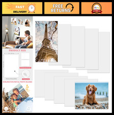 10 Pcs 12"x18" Aluminum Sublimation Blanks, DIY Photo Signs, Wall Art, Home Deco